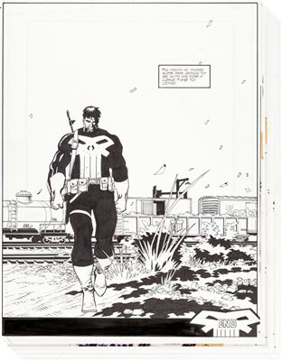 Tom Grindberg Punisher: The Ghosts of Innocents #2 Complete 48-Page Story Original Art Group (Marvel, 1993)
