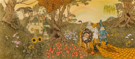 Sample artwork by Michael Hague (Born 1948), known for children's book illustrator - View similar artists and auction records