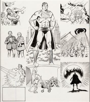 Curt Swan and Murphy Anderson (as Swanderson)