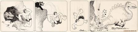 Sample artwork by Vincent Hamlin (1900 - 1993), known for illustrator-cartoonist - View similar artists and auction records