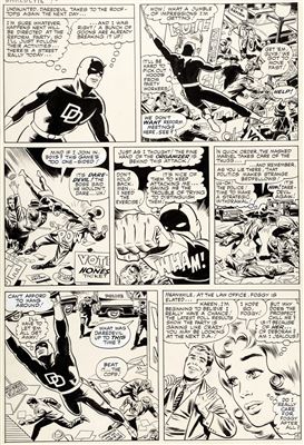 Bob Powell and Wally Wood Daredevil #10 Story Page 15 Original Art (Marvel, 1965)