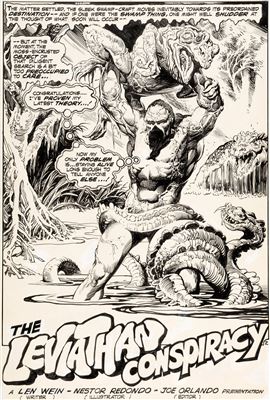 Nestor Redondo Swamp Thing #13 Page 2 Original Art (DC, 1974) by Nestor Redondo - Auction record, sale price, and art valuation. Compare with similar artists and explore comparable artworks.