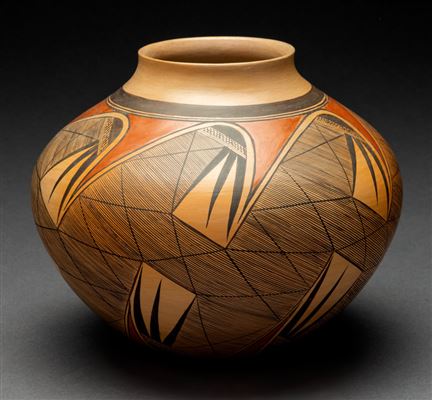 A Hopi Polychrome Jar