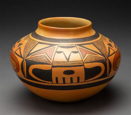 A Hopi Polychrome Jar