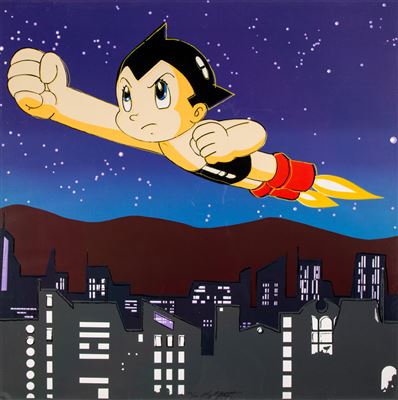 Astroboy from the Homage to Andy Warhol Portfolio