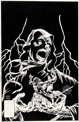 Master of Kung Fu #111 Cover Original Art (Marvel, 1982)