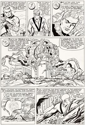 Tales To Astonish #62 Story Page 2 Giant-Man Original Art (Marvel, 1964) by Carl Burgos - Auction record, sale price, and art valuation. Compare with similar artists and explore comparable artworks.