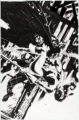 Batman: Legends of the Dark Knight Cover Original Art (DC,1999)