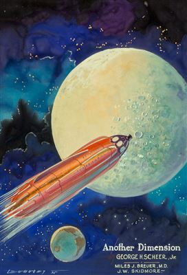 Another Dimension, Amazing Stories cover, October 1935