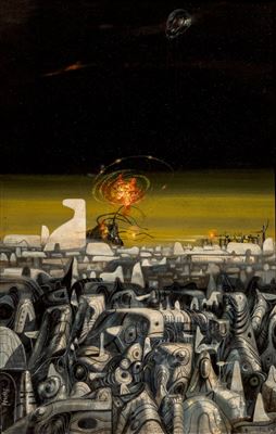 Wolfbane paperback cover, 1959