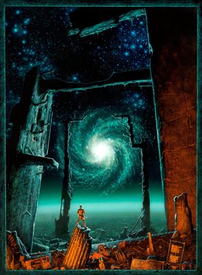 Foundation's Edge paperback cover, 1983