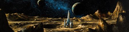 Vast Planet, 2001 by Bob Eggleton - Auction record, sale price, and art valuation. Compare with similar artists and explore comparable artworks.