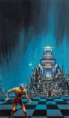 The World of Null A paperback cover, 1971