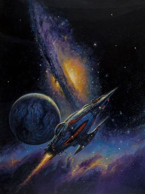 Tau Zero, To Outlive Eternity and Other Stories paperback cover, 2007