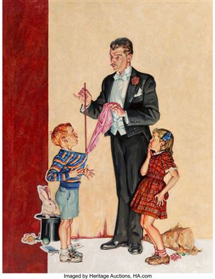 The Magician, Liberty magazine cover, February 25, 1939