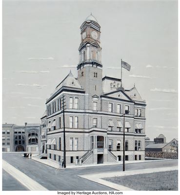 Dallas Post Office by Clara McDonald Williamson - Auction record, sale price, and art valuation. Compare with similar artists and explore comparable artworks.
