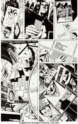 Batman: The Killing Joke Story Page 11 Original Art (DC, 1988)