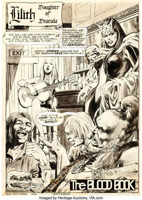 Sample artwork by Bob (William Robert) Brown (1915 - 1977), known for comic book art, penciller - View similar artists and auction records