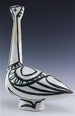 Pottery Bird "Picasso Era"