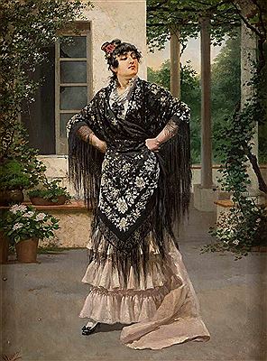 Sample artwork by Josep Llovera Bofill (1859 - 1946), known for genre painting, watercolour, and etching - View similar artists and auction records