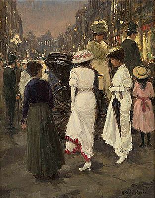 Scene on the streets of Berlin