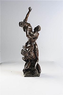 Nude figural group