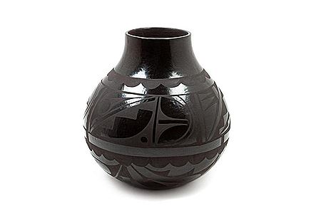 Black on Black Jar