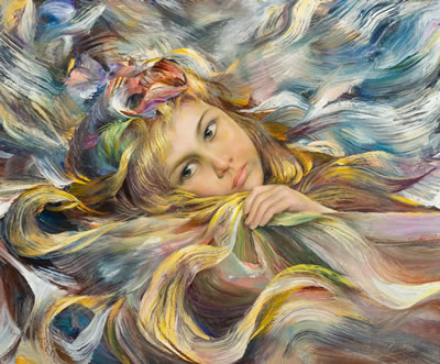 Sample artwork by Francisco Masseria (1927 - 2002), known for child portrait painting, faces, abstract - View similar artists and auction records