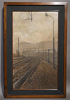 Sample artwork by Charles Leuther, known for painting - View similar artists and auction records
