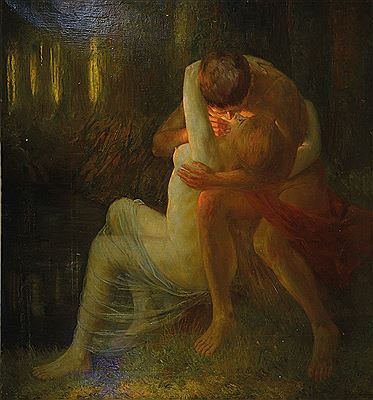 Paar in leidenschaftlicher Umarmung im Wald by Ernst Bernhard Marx - Auction record, sale price, and art valuation. Compare with similar artists and explore comparable artworks.