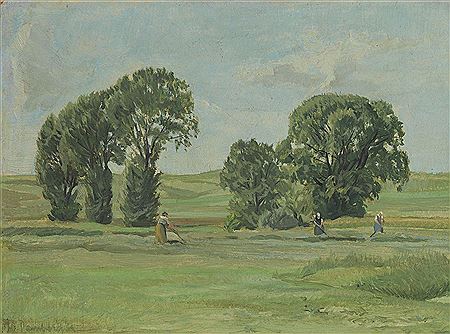Bei der Heuernte by Josef Damberger - Auction record, sale price, and art valuation. Compare with similar artists and explore comparable artworks.