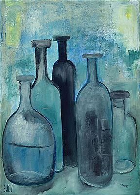 Still life with bottles by Lucien Sotto - Auction record, sale price, and art valuation. Compare with similar artists and explore comparable artworks.