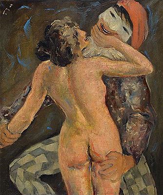 Pierrot with female Rückanakt