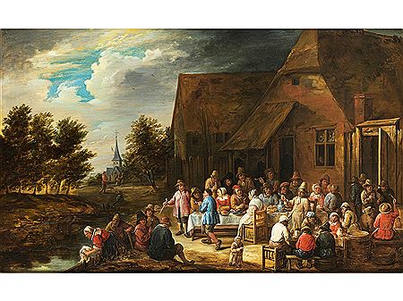 Rast hinter einer Schenke by Gillis van Tilburg II - Auction record, sale price, and art valuation. Compare with similar artists and explore comparable artworks.