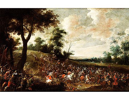 SKIRMISH WITH KAVALERIE by Pieter Meulener - Auction record, sale price, and art valuation. Compare with similar artists and explore comparable artworks.