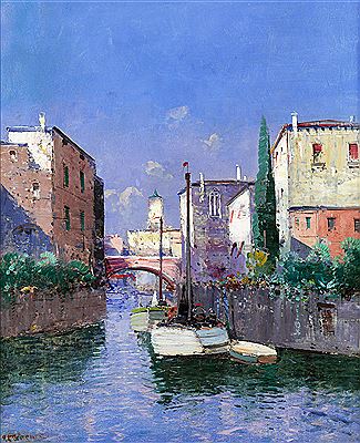 MALERISCHER BLICK AUF VENEDIG