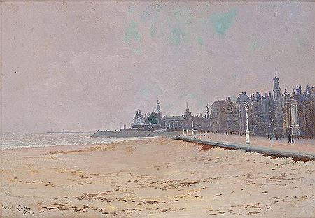 Ostende vu de la plage