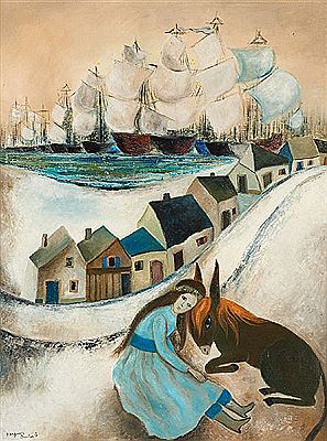 "La fin du voyage". by Marguerite Brouhon - Auction record, sale price, and art valuation. Compare with similar artists and explore comparable artworks.