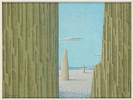 "Paysage d’un autre monde XVIII".