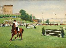 Au champ de courses