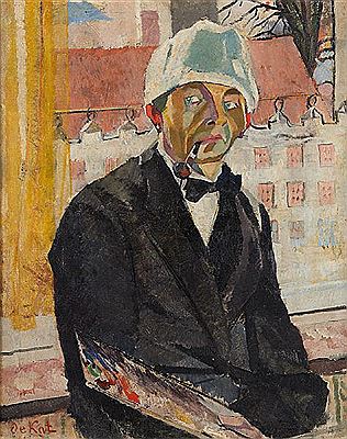 Autoportrait au bonnet blanc