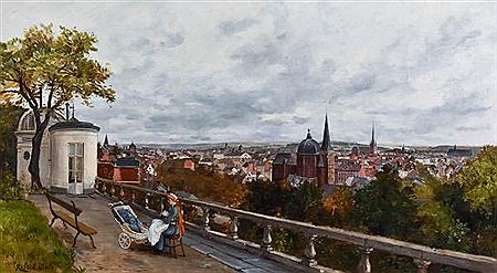 Panorama de Liège depuis le Mont Saint-Martin