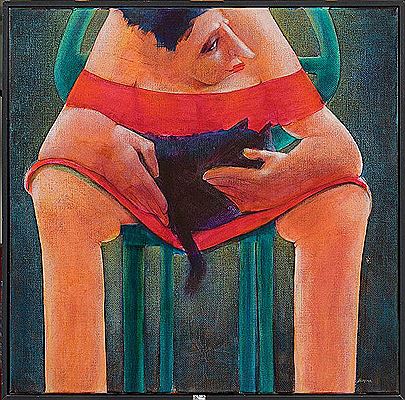 "La chatte" by Simone Toussaint - Auction record, sale price, and art valuation. Compare with similar artists and explore comparable artworks.