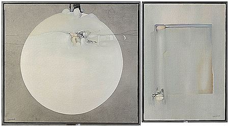 "Perturbation d'une onde" and Enroulement(2) by Andre Sprumont - Auction record, sale price, and art valuation. Compare with similar artists and explore comparable artworks.