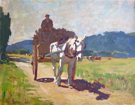 A Days Work by Flora Scales - Auction record, sale price, and art valuation. Compare with similar artists and explore comparable artworks.