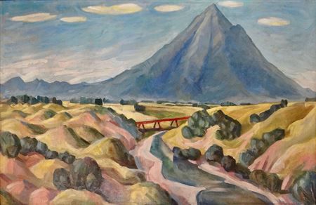 Mt Egmont from Opunake