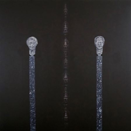 No Title III - Peter McLeavey & Ivan Anthony by Brendan Wilkinson - Auction record, sale price, and art valuation. Compare with similar artists and explore comparable artworks.