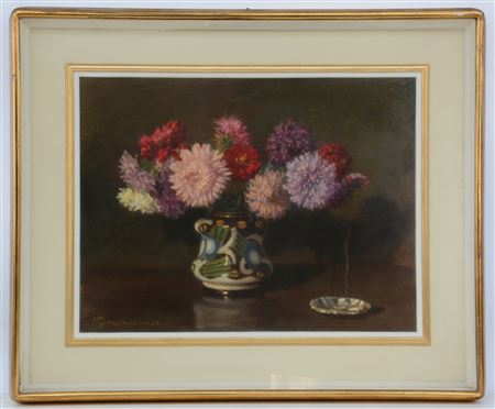 "Vaso con fiori e mozziconi di sigaretta" by Salvatore Corvaja - Auction record, sale price, and art valuation. Compare with similar artists and explore comparable artworks.