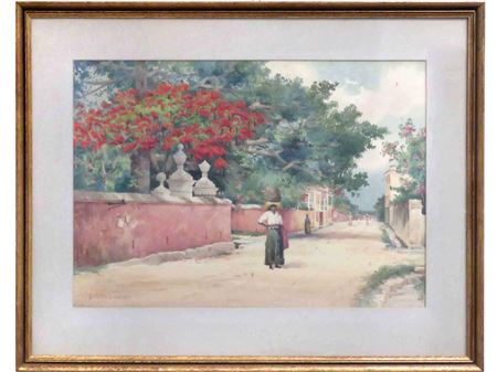 NASSAU, BAHAMAS by Hartwell Leon Woodcock - Auction record, sale price, and art valuation. Compare with similar artists and explore comparable artworks.