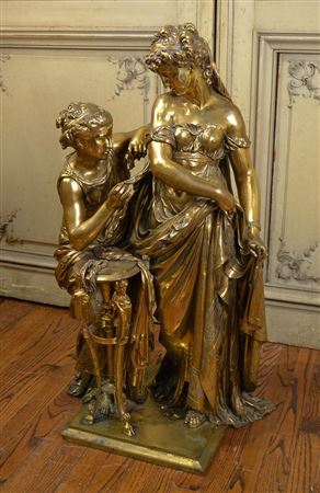 A Lady And Seamstress